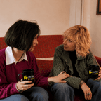 Mug brillant noir - Logo Les Films à l'Arrache